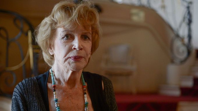 Irská spisovatelka Edna O'Brienová