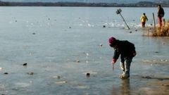 Zamrzlé jezero Varese