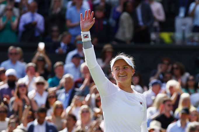 Wimbledon 2024, finále žen - Barbora Krejčíková