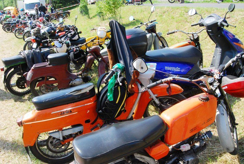 Sraz malých motocyklů Všelibice