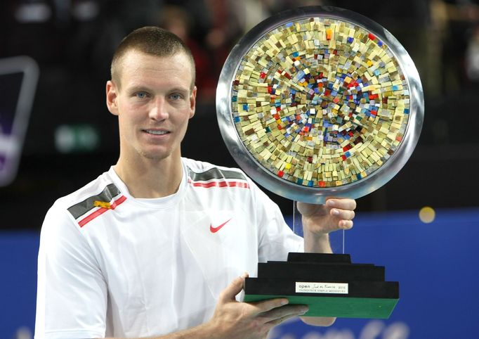 Tomáš Berdych vyhrál turnaj v Montpellier v roce 2012