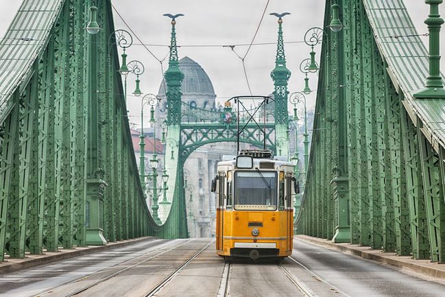 Most Svobody, Budapešť, Maďarsko