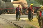 Ve vlaku, který vybuchl v Kanadě, před neštěstím hořelo