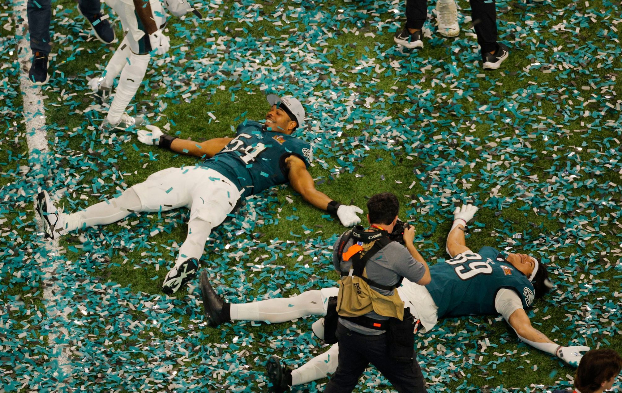Super Bowl LIX  2025, Philadelphia - Kansas City: Jeremiah Trotter jr. a Johnny Wilson