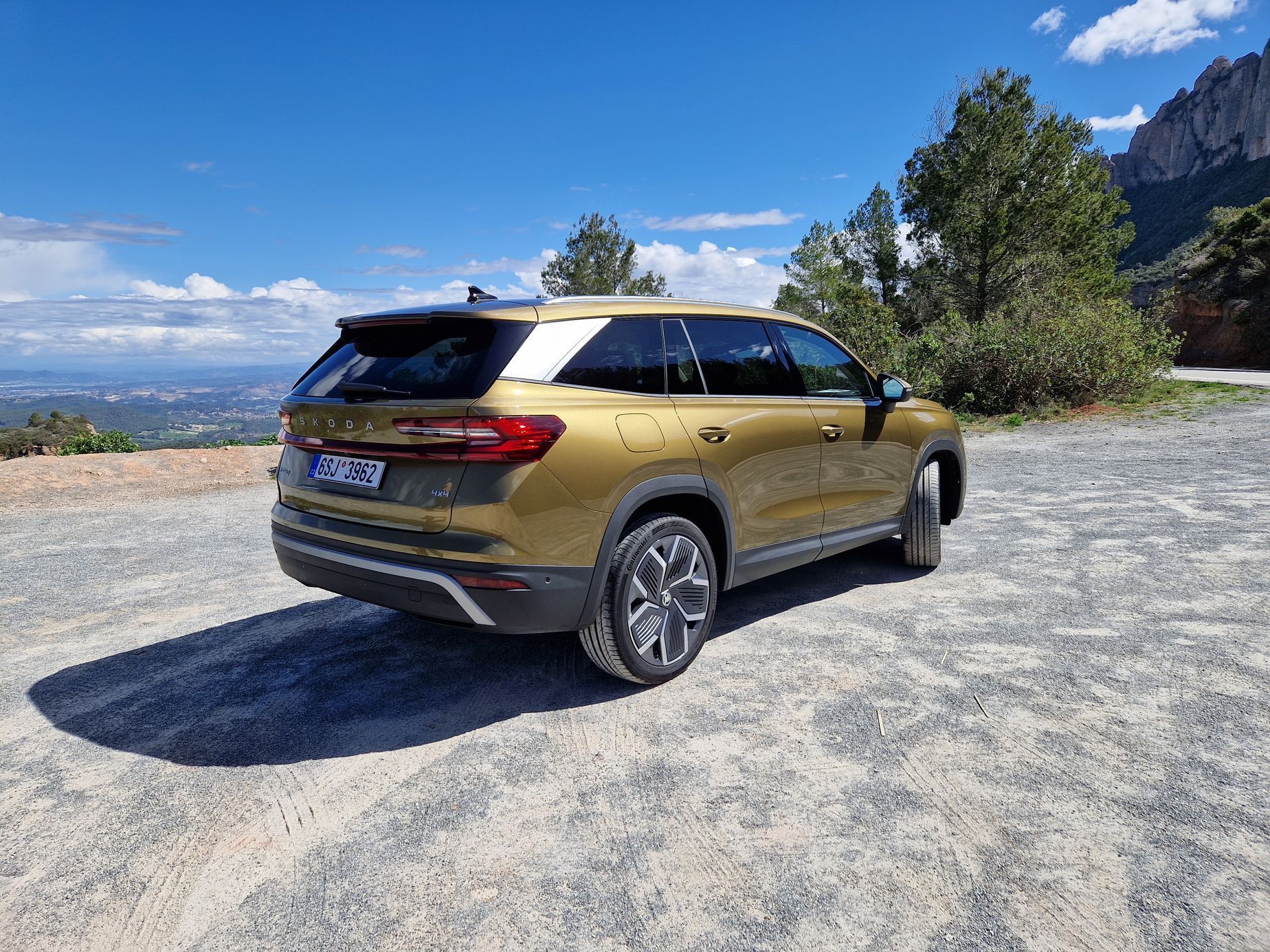 Škoda Kodiaq živě Španělsko