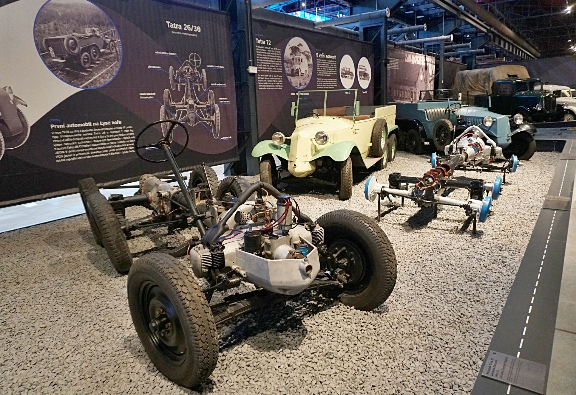 Muzeum nákladních automobilů Tatra - Kopřivnice nové muzeum