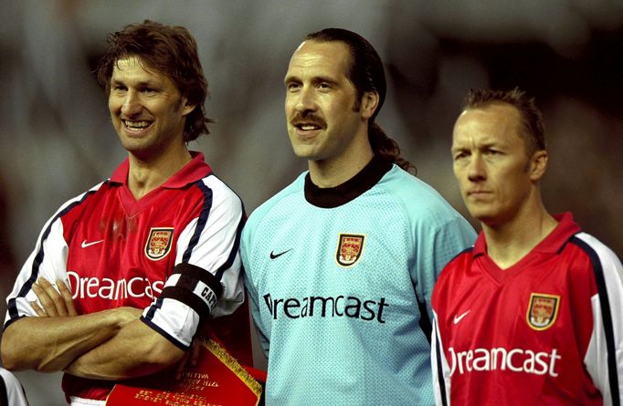 David Seaman v brankářském dresu Arsenalu