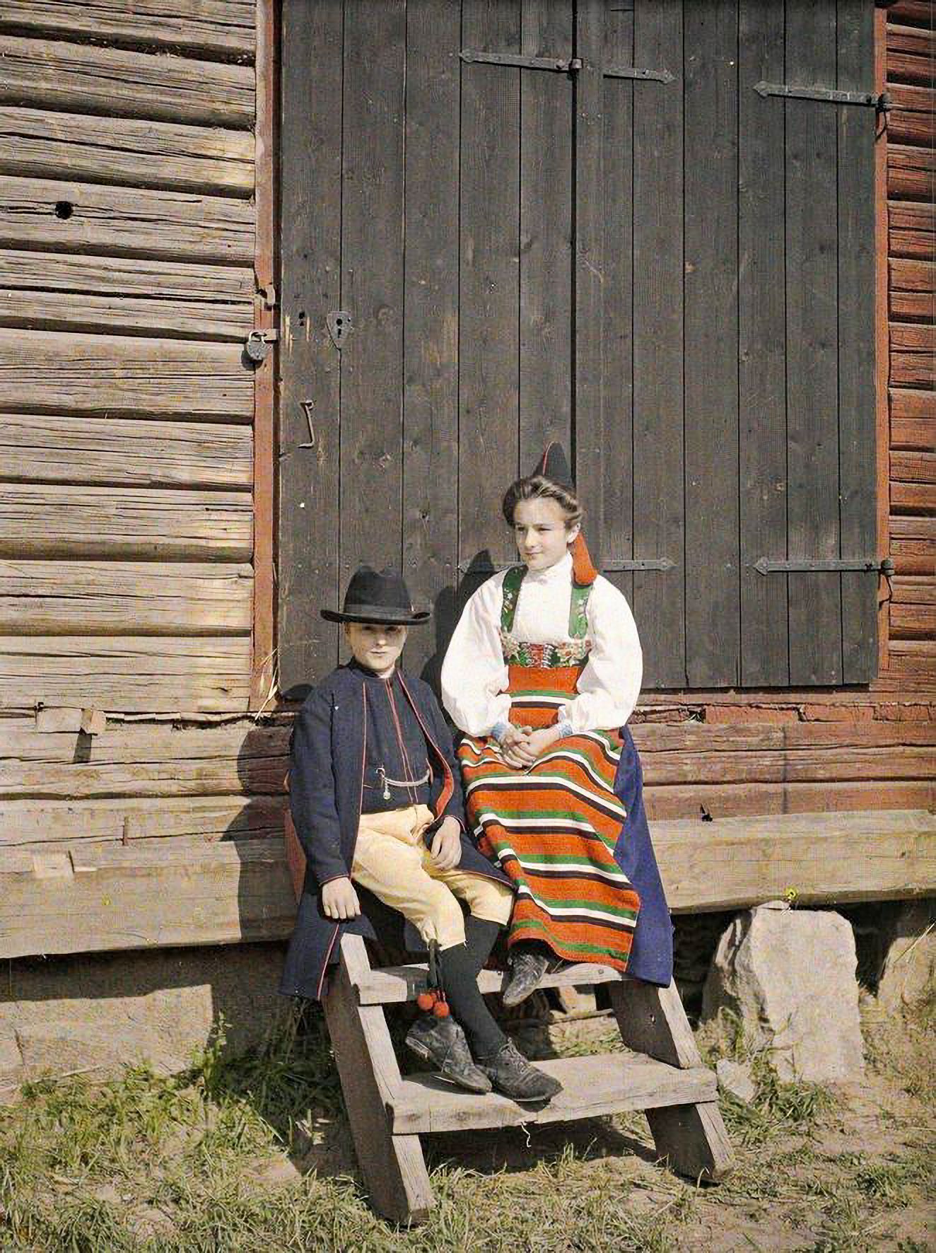 Barevné fotografie, Musée Albert Kahn, Paříž, Francie, Zahraničí