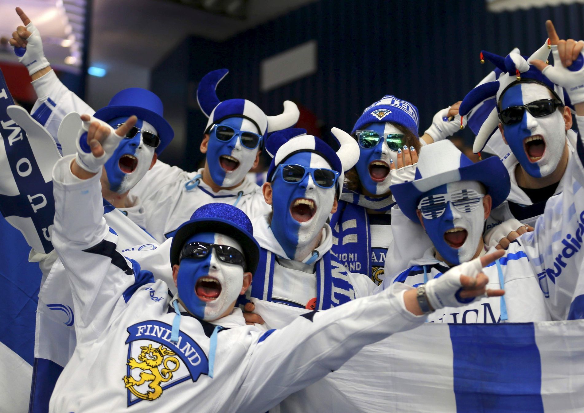 MS v hokeji 2015: fanoušci Finska