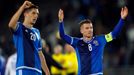 Craig Cathcart and Steven Davis (Severní Irsko)