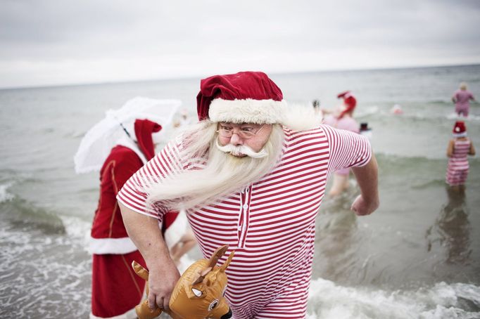 Světový konkres Santa Clausů 2015 v Copenhagenu