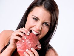 Žena maso žravost