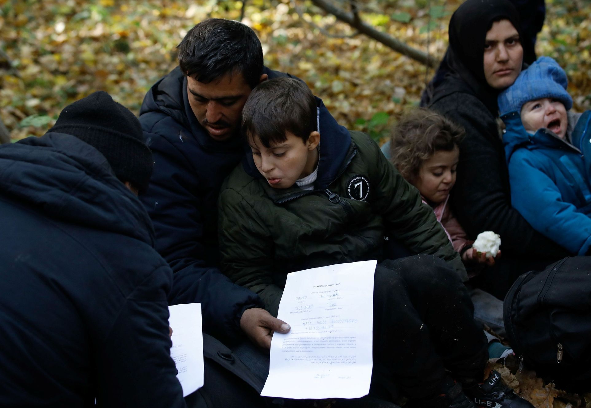 polsko bělorusko hranice migrace