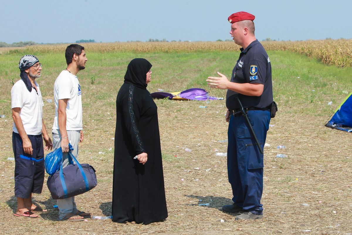 szeged a okolí - migranti