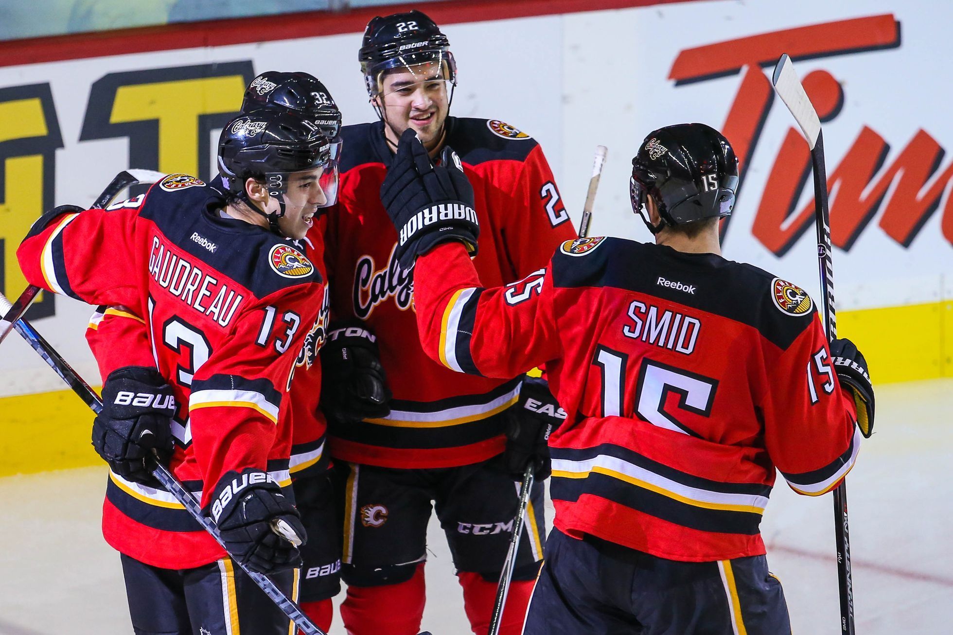 NHL: Nashville Predators at Calgary Flames (Šmíd)