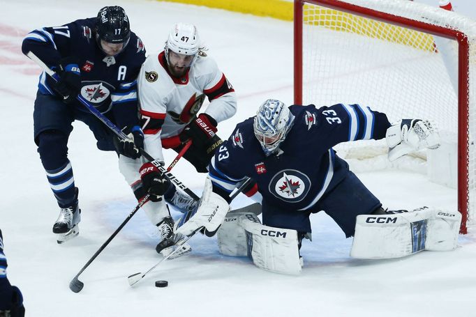 David Rittich ještě v brance Winnipegu