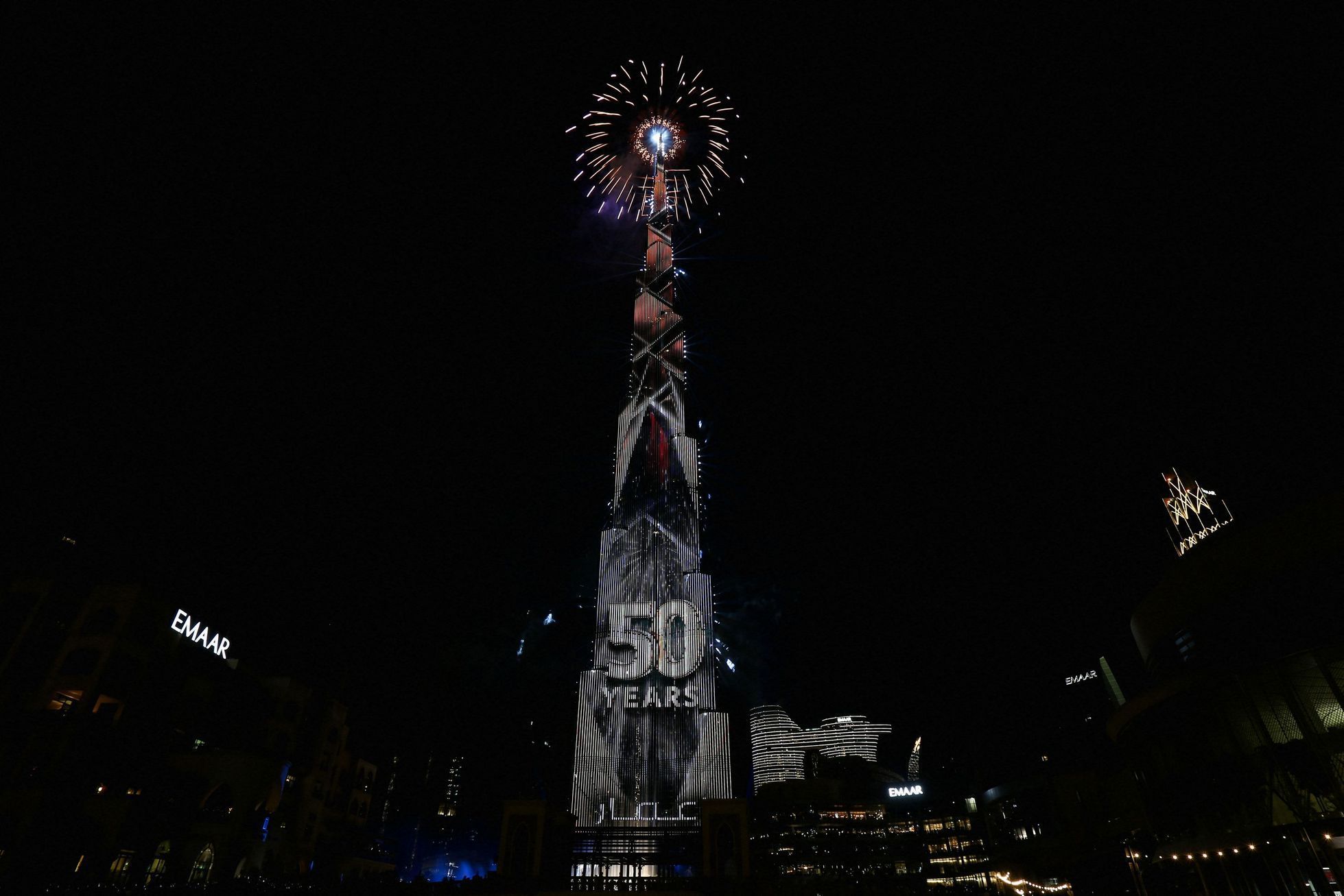 silvestr 2021 Dubaj