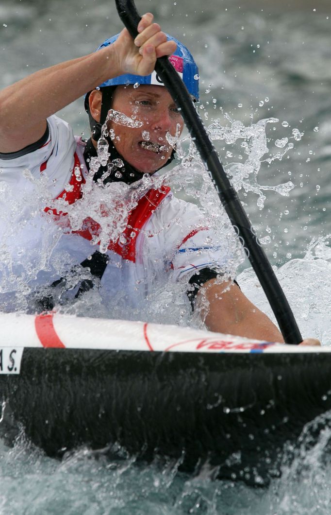 Štěpánka Hilgertová na olympiádě v Londýně