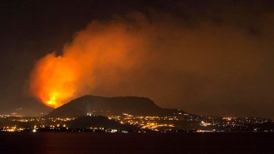 Lesní požáry na západě Kanady