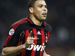 Ronaldo ještě v dresu AC Milán.