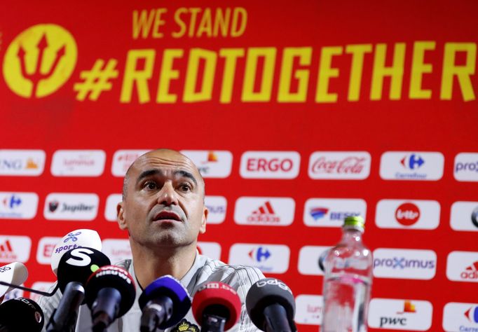 Belgický trenér Roberto Martinez před MS 2018