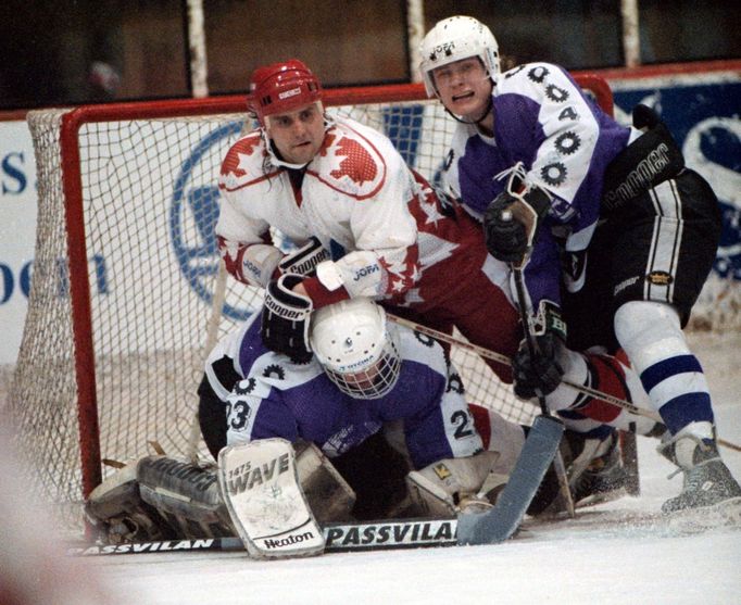 Vladimír Růžička - kariéra (v zápase s Brnem, 1994)