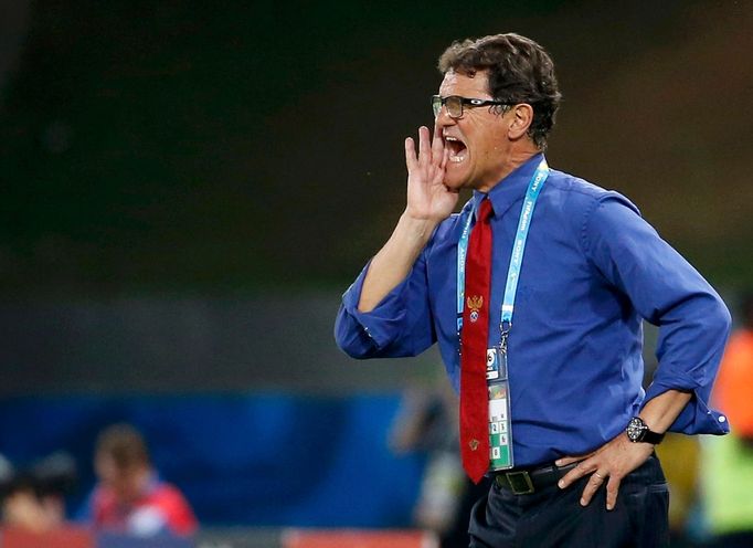 MS 2014, RUS-KOR: ruský trenér Fabio Capello