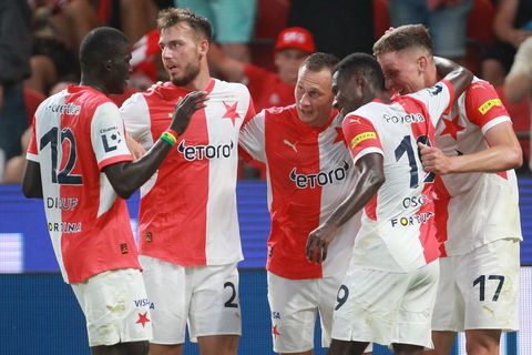 Mladá Boleslav - Slavia 0:2. V prvním poločase rozhodli Chytil a Diouf