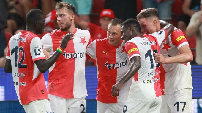 Fotbalisté Slavie