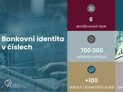 Bankovní identita v číslech