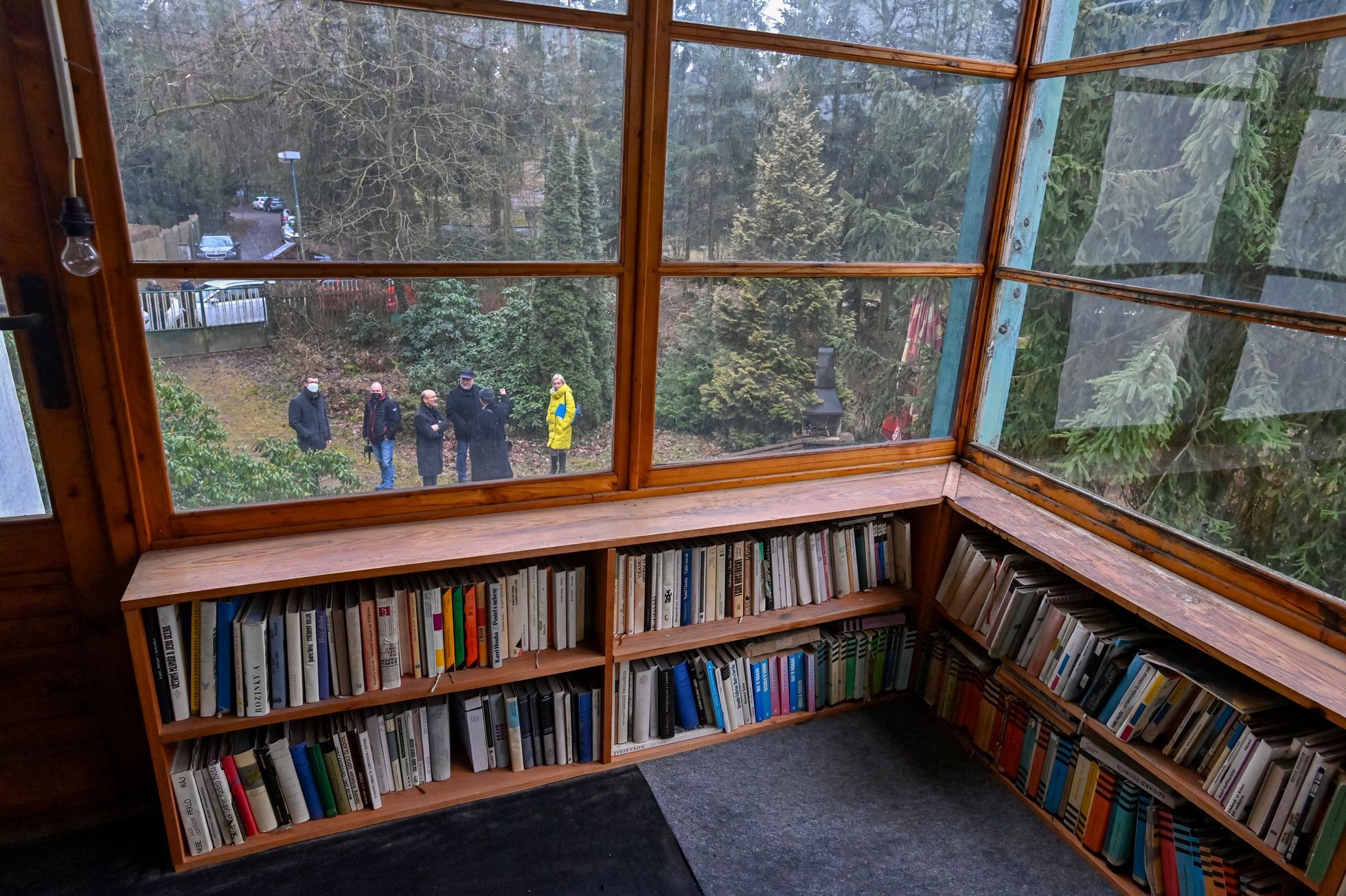 Otevření chaty Bohumila Hrabala v Kersku