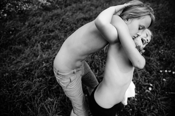 Carla Kogelman, a Dutch freelance photographer won the 1st Prize People - Observed Portraits Stories category of the 2014 World Press Photo contest with her series of pictures which includes this one of Hannah and Alena, two sisters living in the rural village of Merkenbrechts, Austria, taken July 19, 2012.