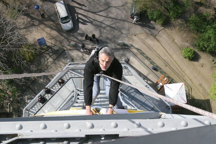 Tomáš Hanák na Petřínské rozhledně