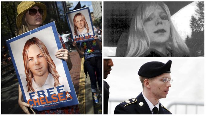 Chelsea Manningová byla v roce 2010 zatčena a v roce 2013 odsouzena k pětatřiceti letům vězení jako Bradley Manning.