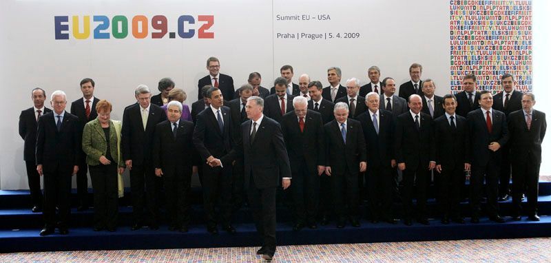 Obama v Praze - summit