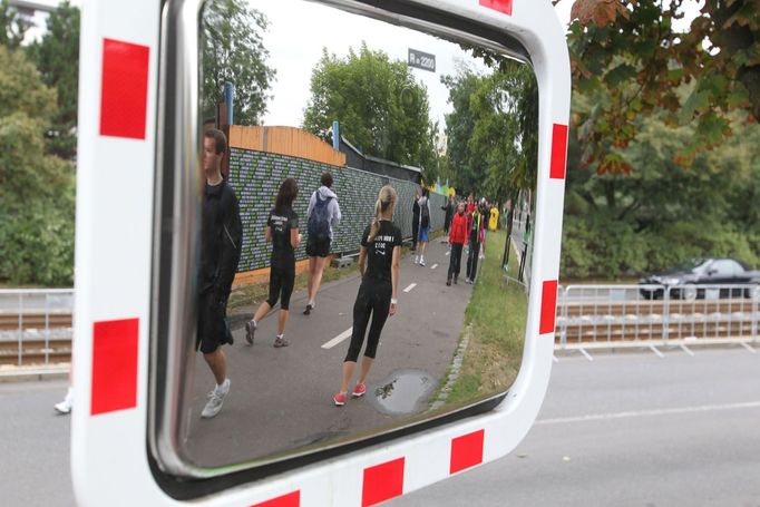 Běžecké závody We Run Prague na 10 km z pražského Podolí.