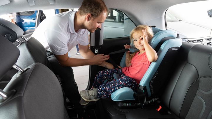 Výrobci reagují promptně. Novým testem prošlo sedmnáct dětských autosedaček; Zdroj foto: ÖAMTC
