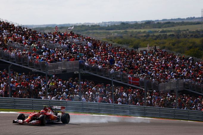 F1, VC USA 2014: Kimi Räikkönen, Ferrari