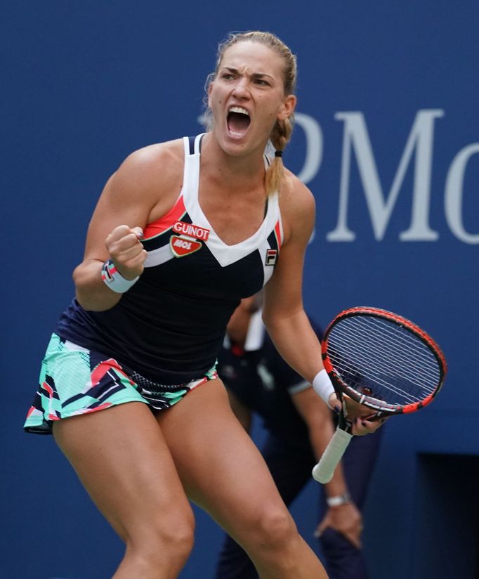 Timea Babosová na US Open 2017