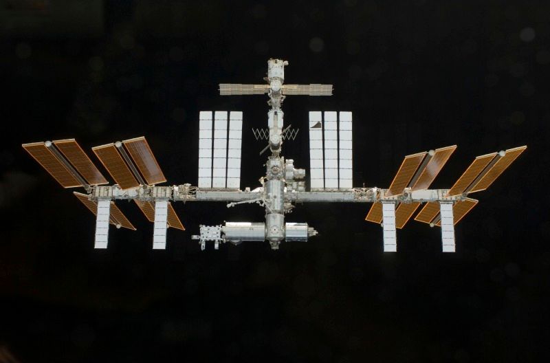 Země z kabiny raketoplánu Endeavour