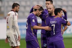 Kalinič hattrickem sestřelil Inter, Fiorentina už je v Itálii první