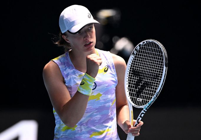 Australian Open 2022, 2. den (Iga Šwiateková)