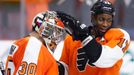 Wayne Simmonds, hokej, Philadelphia, NHL, Michal Neuvirth