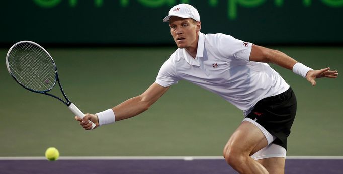 Tomáš Berdych na turnaji Masters v Miami