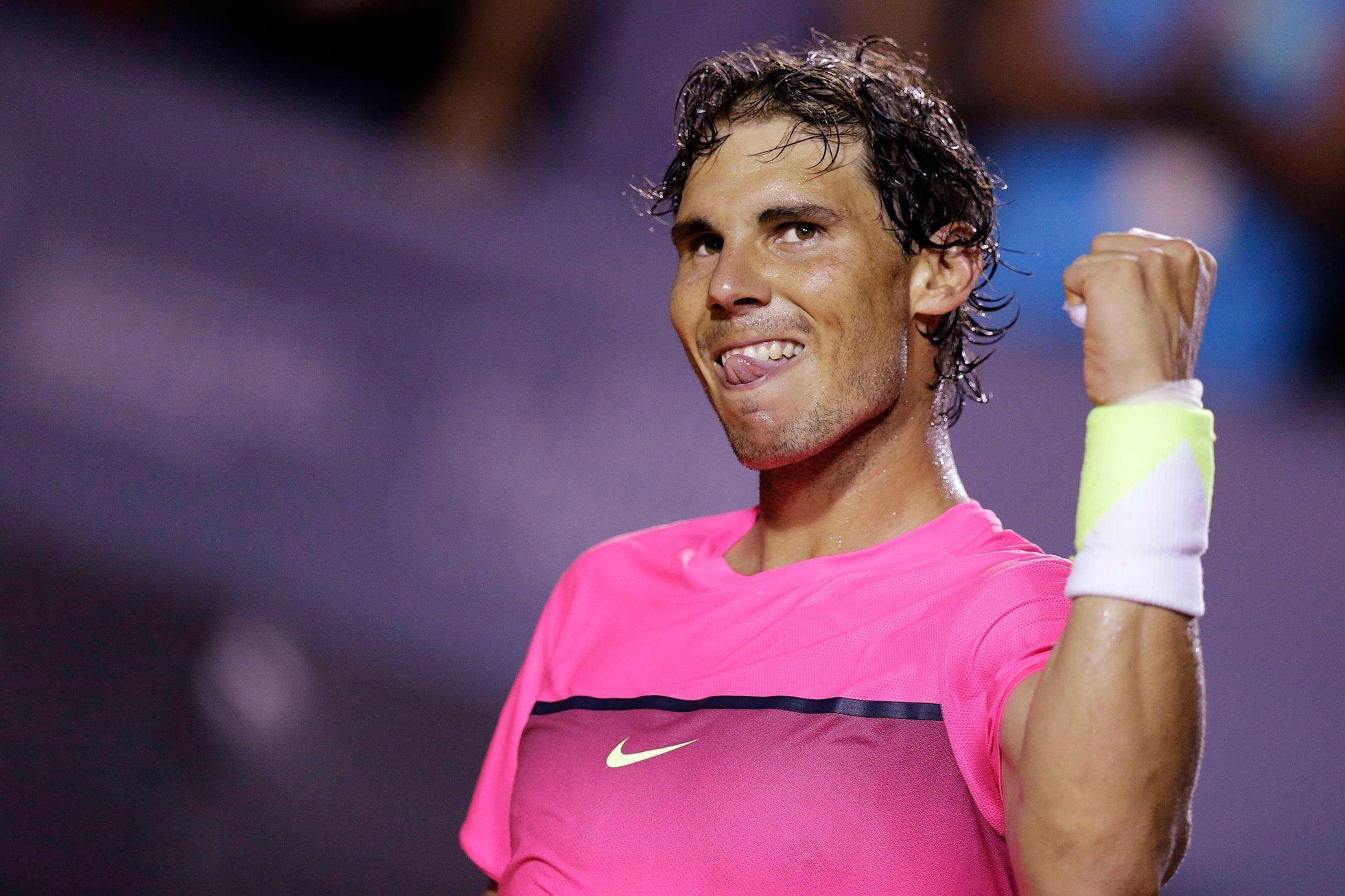 Rafael Nadal na turnaji v Rio de Janeiro