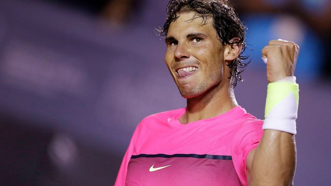 Rafael Nadal na turnaji v Rio de Janeiro