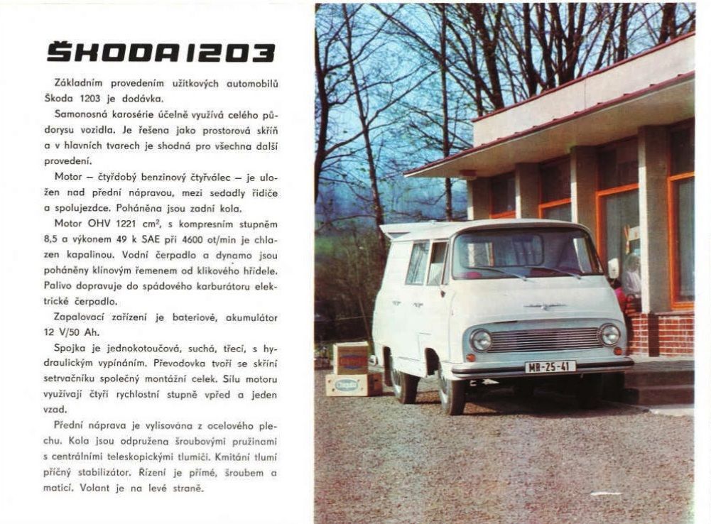 Škoda 1203 katalog