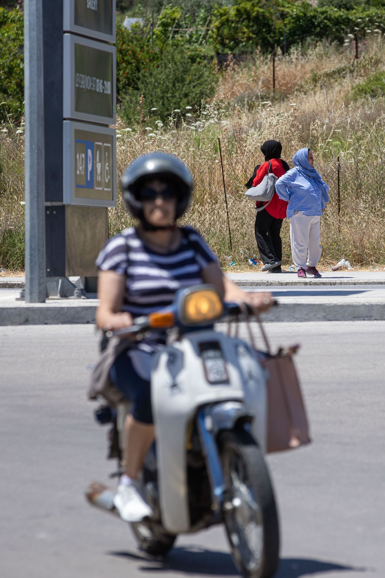 Uprchlický tábor Kara Tepe na ostrově Lesbos v Řecku, uprchlíci, migranti, uprchlická krize