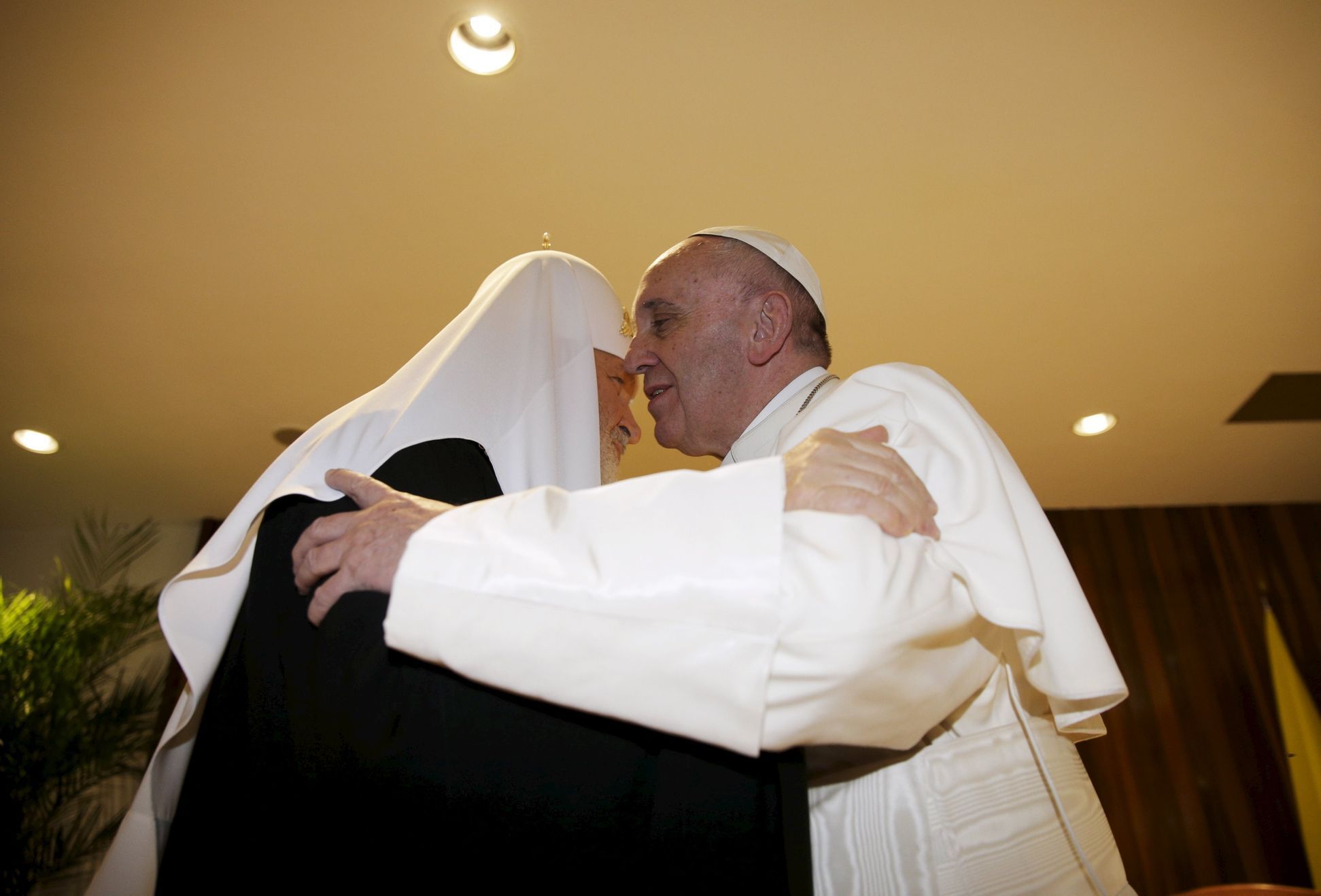 Papež František a ruský patriarcha Kirill