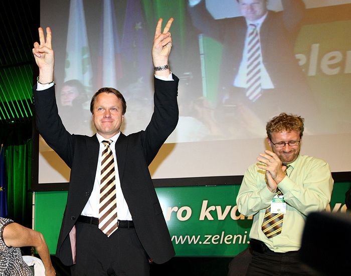 sjezd Strany zelených - Martin Bursík